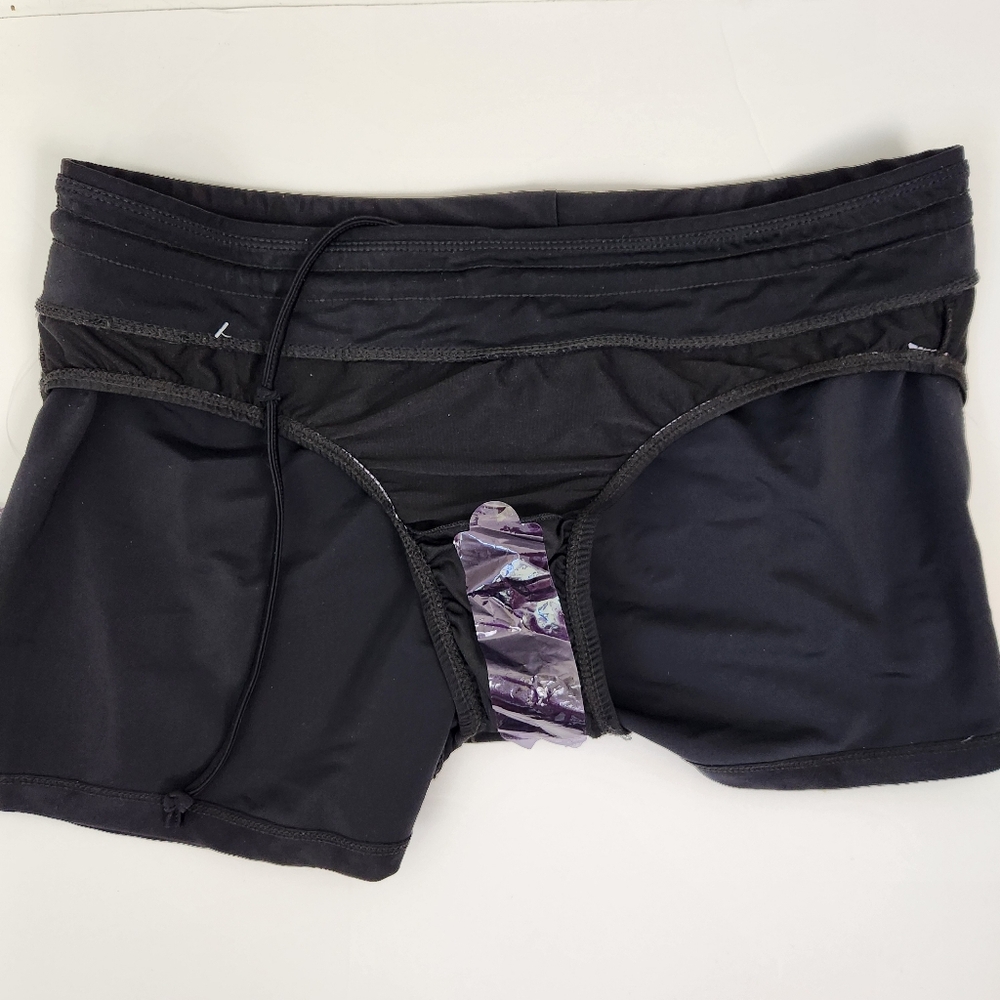Swim Shorts XeroXposur Black with Panty Liner Size 12  UPF 30 NWT - Picture 5 of 9